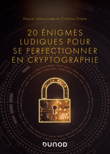 couverture du livre 20 énigmes ludiques pour se perfectionner en cryptographie