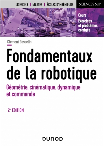 couverture du livre Fondamentaux de la robotique