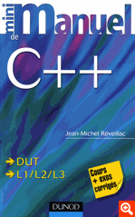 couverture du livre Minimanuel de C++