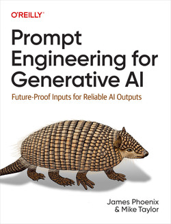 couverture du livre Prompt Engineering for Generative AI