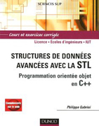 couverture du livre Structures de données avancées avec la STL